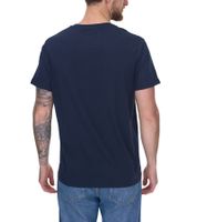 3er Pack Ballin Est. 2013 Herren nachhaltiges Baumwoll-Shirt mit Logo-Print auf der Front Kurzarm-Shirt SH-REG-H050 Weiß, Navy, Hellblau oder Schwarz