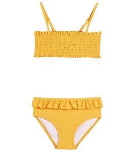 elegante set bikini per bambini per costumi da bagno bikini estivi per ragazze 926468 arancione