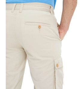 Bermudas largas estilo cargo para hombre, pantalones cortos de verano con muchos bolsillos 920840 beige