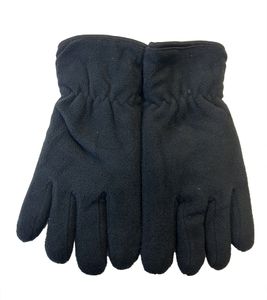 ZWILLINGSHERZ fleece gloves for men and women winter gloves finger gloves 4605H K232123 M10 Black