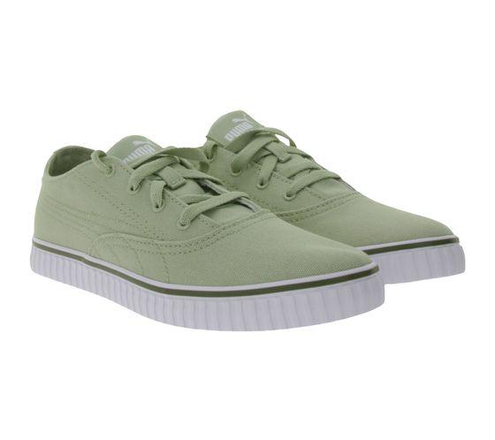 PUMA Ever Tekkie chaussures pour femmes et hommes baskets à la mode chaussures en tissu 383032 02 vert olive