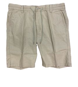 bermuda chino pratique pour homme en lin pantalon d'été short en tissu 947032 beige