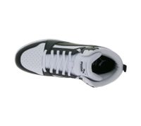 PUMA Rebound V6 sneaker alta da donna e da uomo sostenibile con Softfoam+ Basketball 392326 in nero/bianco o grigio/bianco PUMA Rebound V6 sneaker alta da donna e da uomo sostenibile con Softfoam+ Basketball 392326 in nero/bianco o grigio/bianco