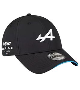 Gorra de béisbol de hombre NEW ERA ALPINE Formula 1 F1 Gasly con logo Alpine bordado en la parte delantera 60357914 Negro