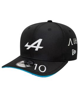 Gorra snapback para hombre NEW ERA ALPINE Formula 1 F1 Gasly con logo Alpine bordado 60416718 negro