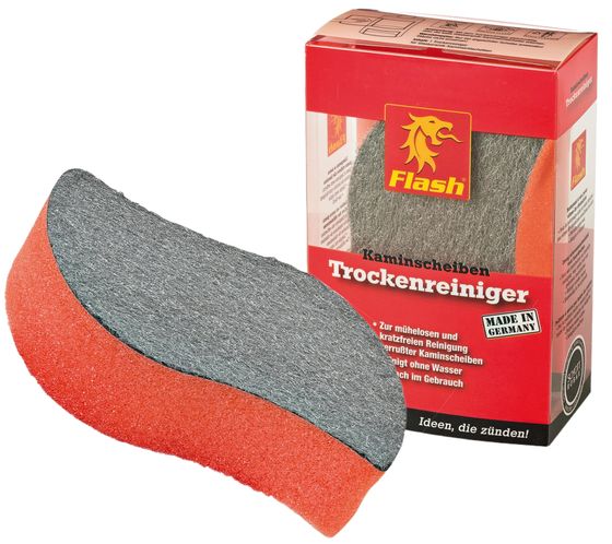 Flash Camino Detergente per vetri a secco Detergente per vetri Detergente per ceramica Spugna da forno Detergente per vetri Agente detergente Arancione/Grigio