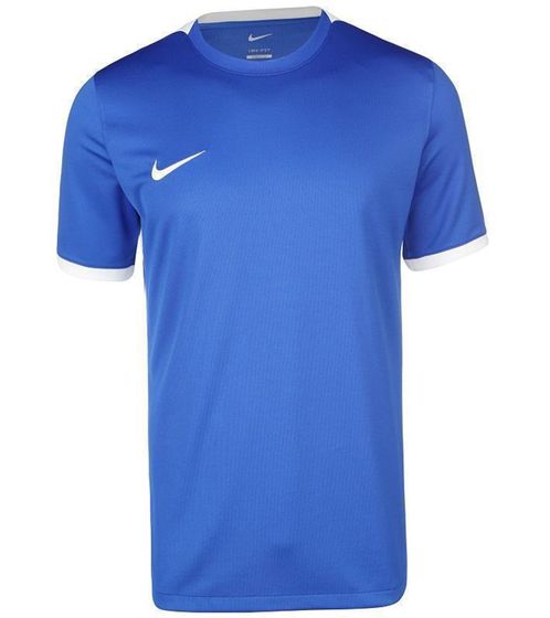 Maglia sportiva da uomo NIKE Challenge IV con tecnologia Dri-FIT Maglia da calcio DH7990-463 Blu