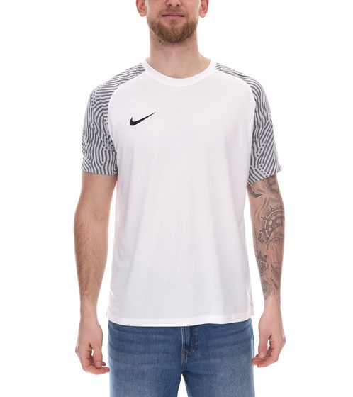 Camiseta deportiva NIKE Strike II Hombre con tecnología Dri-FIT Camiseta de fútbol CW3544-100 Blanco