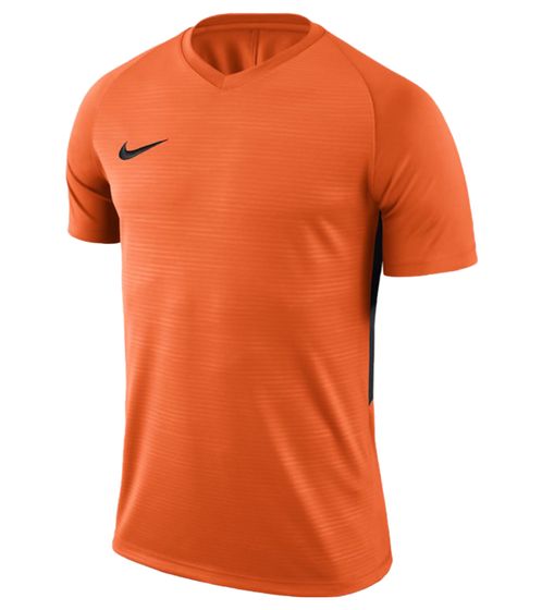 NIKE Tiempo Herren Sport-Shirt atmungsaktives Trainings-Trikot 894230-815 Orange