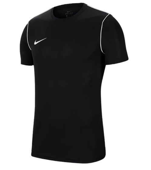 NIKE Park 20 Herren Trainings-Shirt mit Dri-FIT-Technologie Sport-Shirt Kurzarm-Shirt BV6883-010 Schwarz