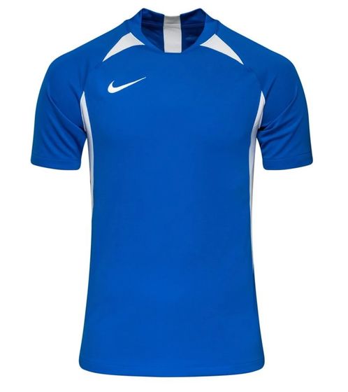 NIKE Dry Legend Herren Trainings-Shirt mit Dri-FIT-Technologie Sport-Trikot Kurzarm-Shirt Retro AJ0998-463 Blau