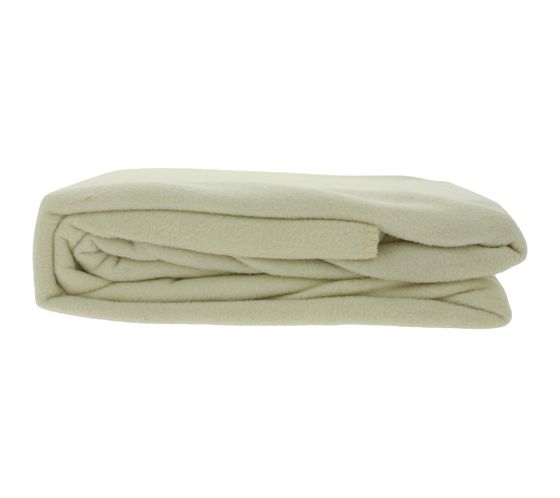 HOME IDEAS XXL Fleece-Decke Kuschel-Decke 200x220cm Oeko-Tex zertifiziert - Standard 100 8849442 Beige