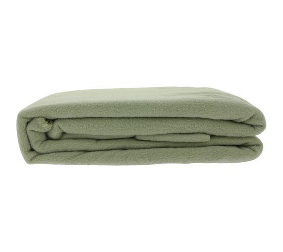 HOME IDEAS XXL Fleece-Decke Kuschel-Decke 200x220cm Oeko-Tex zertifiziert - Standard 100 8850443 Khaki