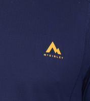 McKinley Haloy M Herren Trainings-Shirt aus Dry Plus-Material Sport-Shirt Fitness-Shirt 421810 Blau/Petrol oder Dunkelblau
