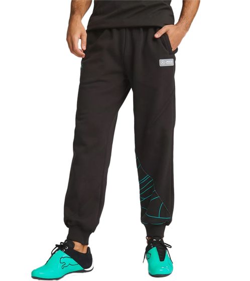 PUMA FD MAPF1 Mercedes-AMG PETRONAS Herren Sweat-Hose Statement Motorsports Pants Jogger 621128 01 Schwarz