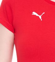 Confezione da 3 t-shirt da donna PUMA TeamGoal23, maglietta sportiva in cotone con toppa con logo, maglietta fitness 657085 grigia, rossa, blu o nera