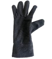 ZWILLINGSHERZ fleece gloves for men finger gloves winter gloves 4603H anthracite