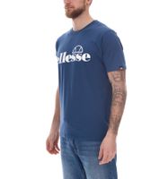 3er Pack ellesse Fuenti T-Shirt Herren Baumwoll-Shirt mit Logo-Print Sport-Shirt SHP16469 in Schwarz, Weiß, Blau oder Grau