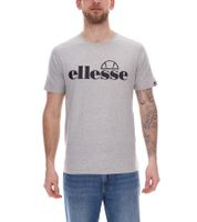 3er Pack ellesse Fuenti T-Shirt Herren Baumwoll-Shirt mit Logo-Print Sport-Shirt SHP16469 in Schwarz, Weiß, Blau oder Grau