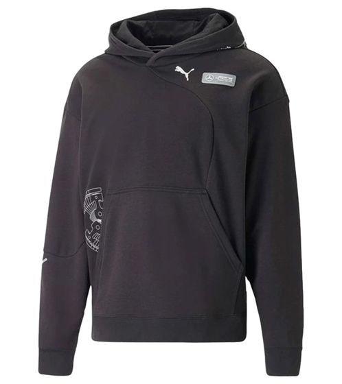 PUMA MAPF1 Mercedes-AMG Petronas F1 Statement Herren Pullover Formel 1 Sweat-Pulli 538445 01 Schwarz