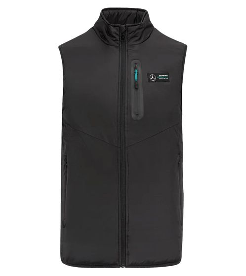 Mercedes-Benz AMG Petronas F1 Herren stylische Weste mit Thermore-Wattierung Übergangs-Jacke 701222267 001 Schwarz