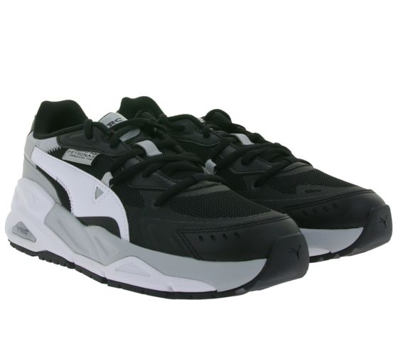 PUMA Mercedes MAPF1TRC Mira F1 Petronas AMG baskets décontractées pour femmes, baskets de tous les jours, chaussures à lacets 307839 02 noir/blanc/gris