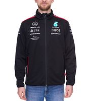Mercedes-Benz AMG Petronas F1 Mapf1 FW Herren Softshell-Jacke modische Übergangs-Jacke 701223417 001 Schwarz