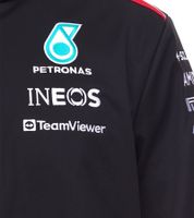 Mercedes-Benz AMG Petronas F1 Mapf1 FW Herren Softshell-Jacke modische Übergangs-Jacke 701223417 001 Schwarz