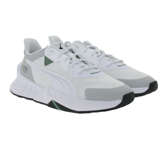 PUMA Mercedes MAPF1 Marco SL 2.0 baskets de loisirs, baskets de tous les jours, chaussures à lacets 307872 01 blanc/gris