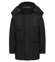 Mercedes-BenzMAPF1men&#039;sF1PetronasAMGautumncoatwithremovablehoodwinterjacketwithwarmTHERMOREinsulationlayertransitionjacket701223429001black