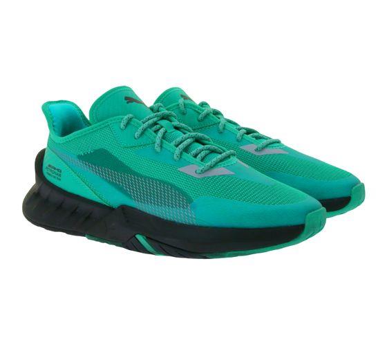 PUMA X Mercedes MAPF1 Marco SL Petronas AMG F1 men's sneakers with reflective formstrip motorsport lace-up shoes 307036 03 green