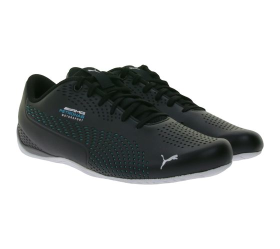 PUMA X Mercedes MAPM Drift Cat Ultra 5 II Petronas AMG F1 Herren Sneaker Motorsport Schnür-Schuhe 306445 02 Schwarz