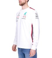Mercedes-Benz AMG Petronas F1 MAPF1 Driver men's long-sleeved pullover with sponsor prints, long-sleeved pullover, motorsport sweatshirt 701223423 in black or white