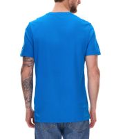 Mercedes-Benz AMG Petronas F1 MAPF1 Portrait Men's Cotton Shirt with George Russel Print Round Neck Shirt 701222296 001 Blue