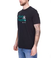 Mercedes-Benz AMG Petronas F1 Fierce and Fearless Graphic T-shirt en coton pour homme 701222348 001 Noir