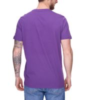 Mercedes-Benz AMG Petronas F1 MAPF1 Portrait oder Logo Herren Baumwoll-Shirt mit George Russel Print Rundhals-Shirt 701222296-701222304 Blau oder Lila