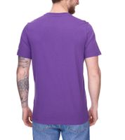 Mercedes-Benz AMG Petronas F1 MAPF1 Portrait oder Logo Herren Baumwoll-Shirt mit George Russel Print Rundhals-Shirt 701222296-701222304 Blau oder Lila