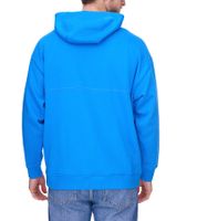 PUMA Mercedes-Benz AMG Petronas F1 MAPF1 LS Statement maglione da uomo con cappuccio con grande logo ricamato in cotone con cappuccio camicia a maniche lunghe 621127 08 blu