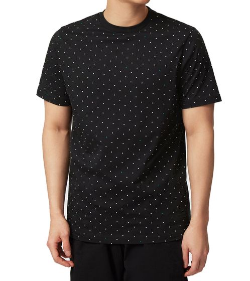 Mercedes-Benz AMG Petronas F1 MAPF POLKA DOT t-shirt homme chemise en coton chemise à pois 701222325 001 noir