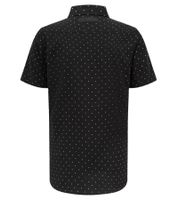 Chemise homme Mercedes-Benz AMG Petronas F1 MAPF1 FW Polka Dot chemise à manches courtes à pois 701222323 001 noir