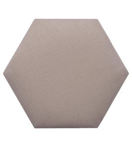 OBI cojín de pared hexagonal 30x30cm cojín de pared diseño de pared revestimiento de paredes crema