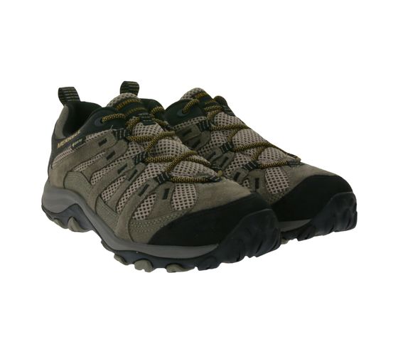 Scarpe da trekking da uomo MERRELL Alverstone 2 GTX, scarpe outdoor Gore-Tex impermeabili con plantare estraibile J037133 marrone chiaro