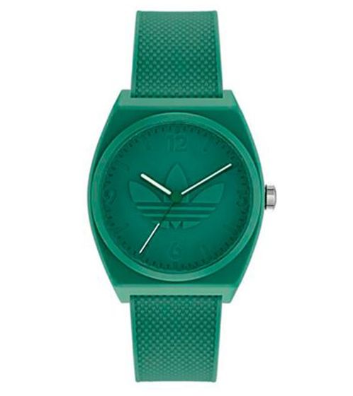 Orologio da polso adidas Project Two con resistenza all'acqua 5 ATM orologio sportivo al quarzo AOST22032 verde