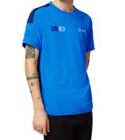 Mercedes-Benz AMG Petronas F1 MAPF1 FW George Russell Men's Basic T-Shirt with GR63 Print Everyday Shirt 701222311 001 Blue