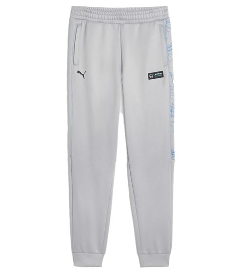 PUMA Mercedes-AMG F1 PETRONAS MT7 men's jogging pants sustainable Motorsports Pants 621142 02 Grey