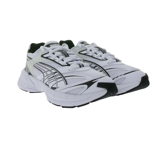 Zapatillas PUMA Velophasis Always On para mujer y hombre, híbridas, con entresuela de EVA, sostenibles y veganas 395908 01 Blanco/Negro