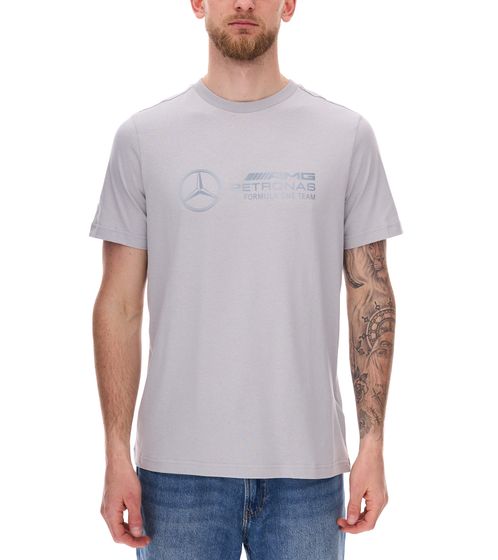 Puma X Mercedes-Benz AMG Petronas F1 men's T-shirt stylish cotton shirt 621157 02 gray