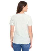 Lot de 2 t-shirts de sport durables pour femmes adidas, t-shirt à col rond, t-shirt de fitness, haut de sport, t-shirt à manches courtes, pack économique HK6976 vert/noir