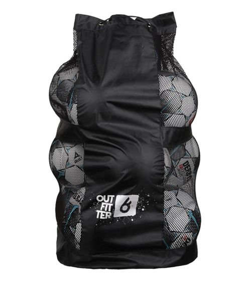 Bolsa para balones de fútbol duradera Outfitter Ball Sack con correa de transporte Bolsa para balones U40121HR Negro