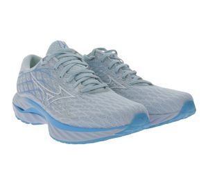 Mizuno Wave Inspire 20 Damen Lauf-Schuhe mit Enerzy Foam Sport-Schuhe J1GD244471 Blau/Grau